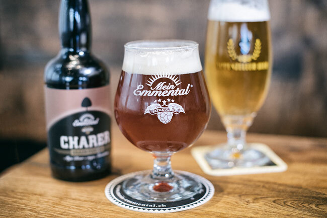 Spezialbier aus lokaler Brauerei